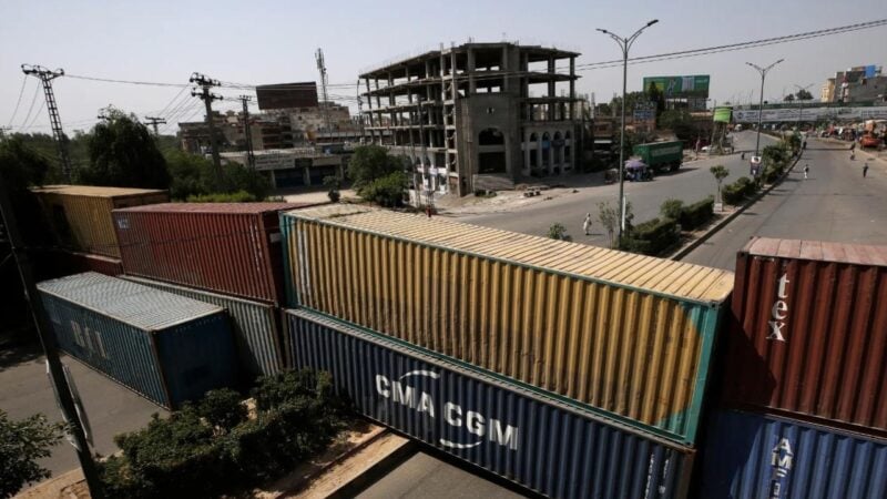 Islamabad police seized nearly 1,000 containers ahead of protests, claim transporters