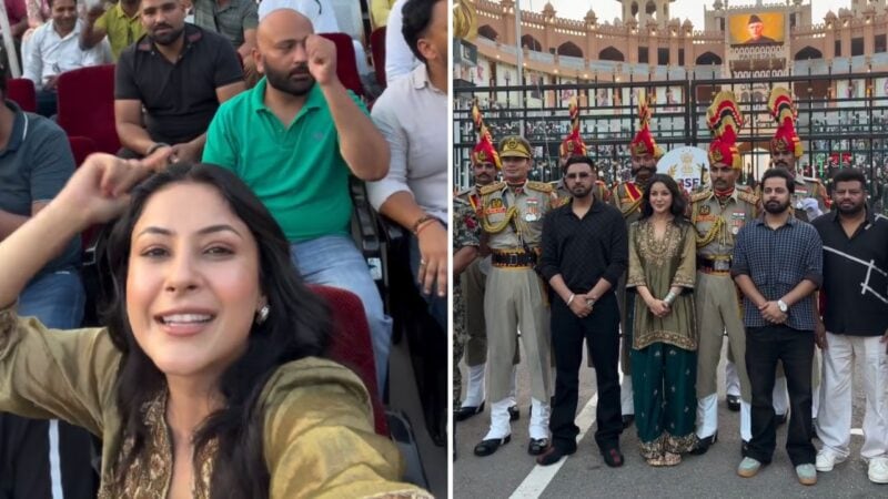‘Separated by borders, united by hearts’: Internet reacts to Shehnaaz Gill’s emotional message from Wagah-Attari border crossing