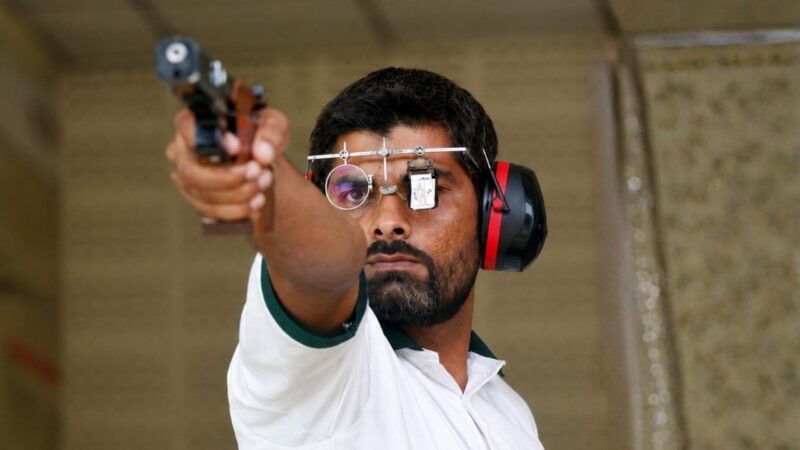 Pakistan’s GM Bashir reaches Asian Games men’s 25m rapid fire pistol final