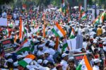 Protesters in India demand election commission chief’s resignation over voter-list irregularities