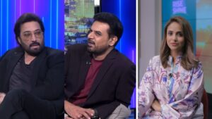 ‘Stop embarrassing yourself’: Nadia Khan fires back at Saud Qasmi, tells Vasay Chaudhry using her name won’t save his ratings