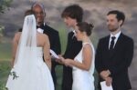 Spider-Man star Tobey Maguire officiates ex-wife’s wedding to billionaire heir