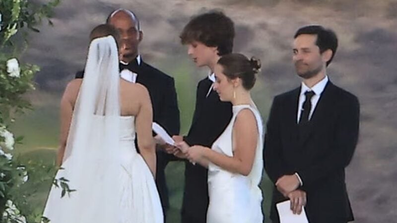 Spider-Man star Tobey Maguire officiates ex-wife’s wedding to billionaire heir
