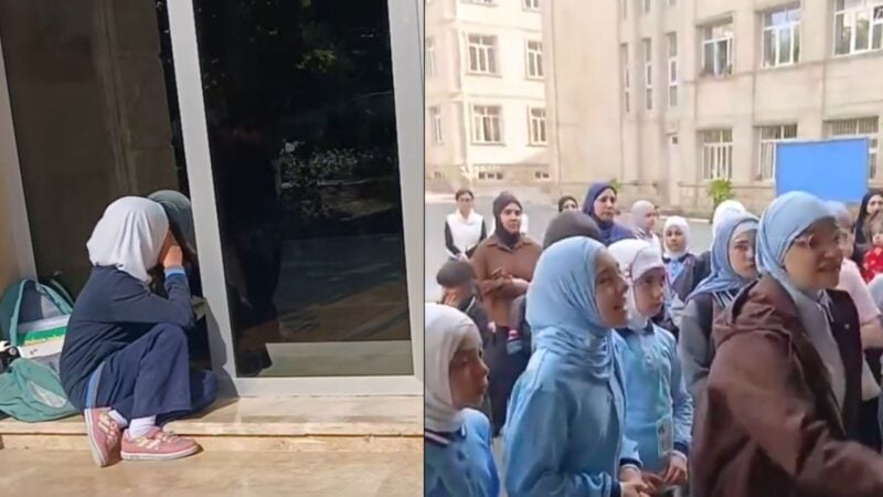‘Principle of secularism’: Protests erupt against Azerbaijan’s hijab ban