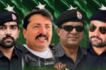 Four policemen martyred, two terrorists killed in Karak operation