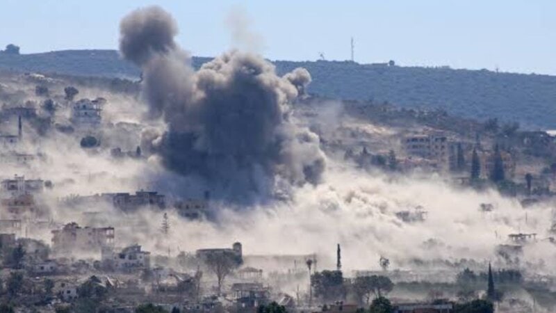 Israeli aircraft drop explosive thermal balloons over southern Lebanon