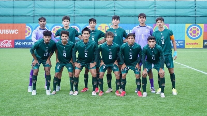 Pakistan beat Cook Islands 7-1 at FIFA U-15 World Cup