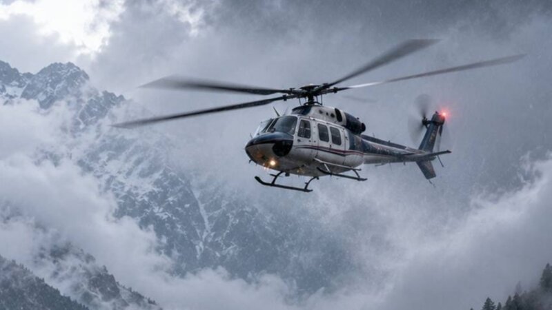 Six feared dead as helicopter crashes near Joshimath in India’s Uttarakhand