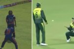 Indian fielders recreate Saeed Ajmal and Shoaib Malik’s famous dropped catch at Hong Kong Sixes