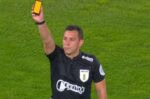 Referee shows first digital yellow card in Copa Uruguay match