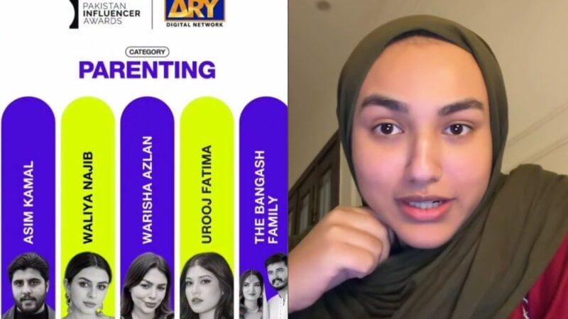 Pakistan Influencer Awards face backlash over parenting category amidst child privacy concerns