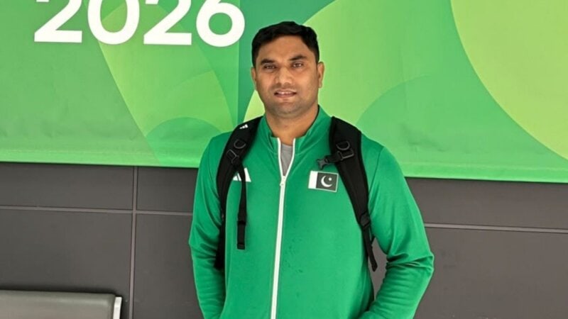 Pakistan’s Haider Ali wins silver in discus throw at Asian Para Games