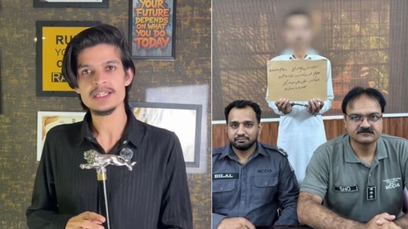 TikToker Shahzaib Sialkoti arrested for uploading indecent, insulting content against female journalist