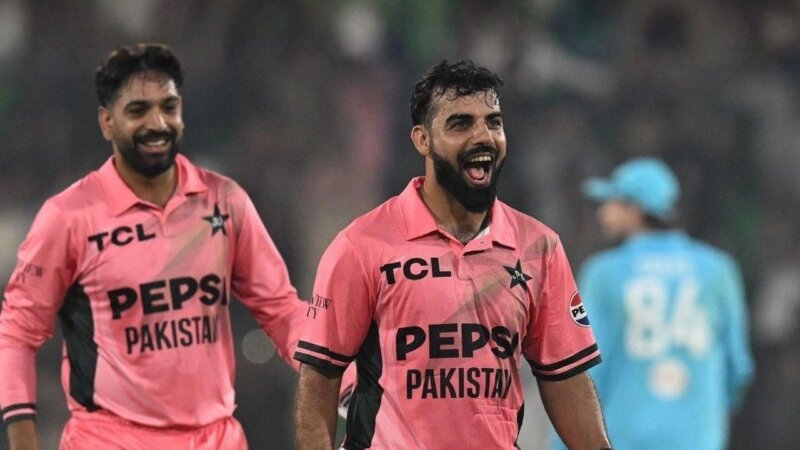 ‘Absolute cinema’: Cricketers react as Shadab Khan’s century steals one-wicket win for Pakistan