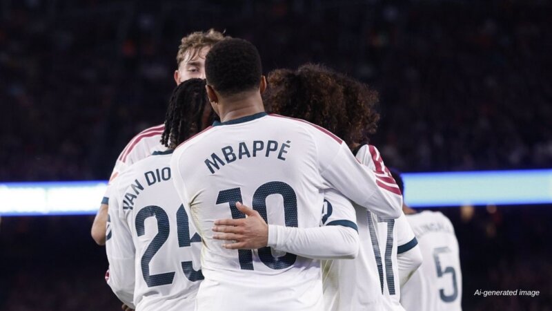 Mbappe’s late goal gives Real Madrid El Clasico win over Barcelona