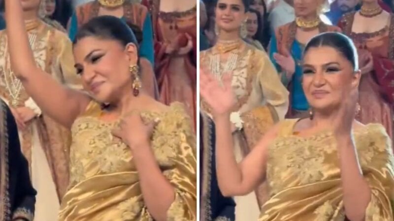 ‘I had no idea what song it is’: Iffat Omar responds to backlash over dancing to ‘kalaam’ at fashion show