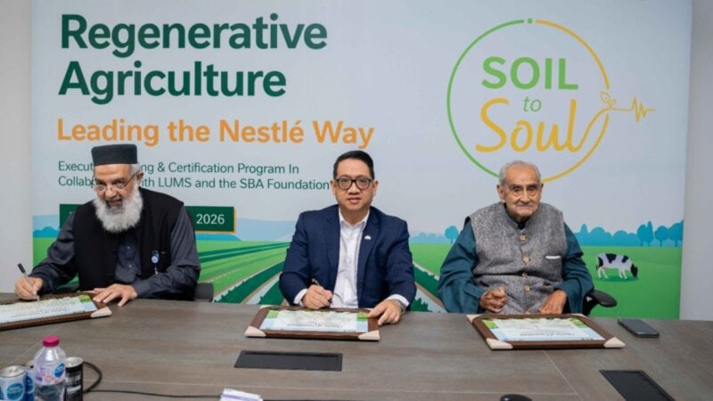 Nestlé Pakistan and LUMS launch Executive Training ‘Regenerative Agriculture: Leading the Nestlé Way’