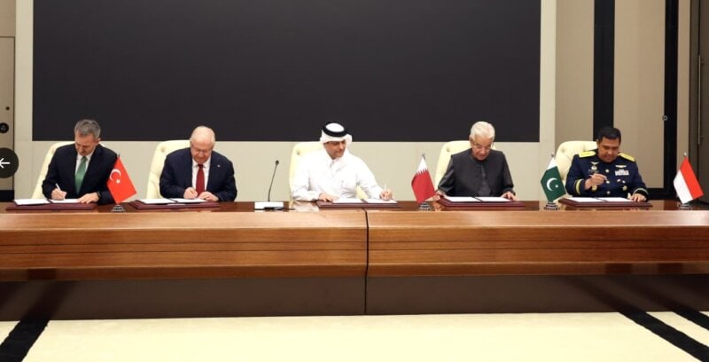 Pakistan, Turkiye, Qatar and Indonesia to sign defence industry pact