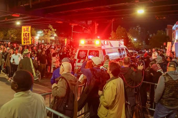 Man injured after ICE agent opens fire on car with 5yo child in New York